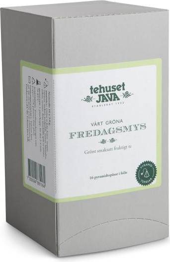 Tehuset Java Fredagsmys 16 pack Tepåsar
