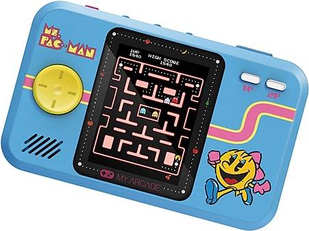 DGUNL-7010 MS. PAC-MAN Pocket Player Pro Handheld Portable Gaming System