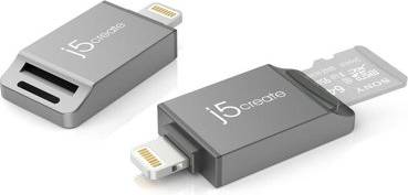 Card reader j5create JLMSD3 MicroSD Card Reader