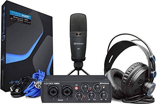 Studio usb Presonus AudioBox 96 Studio USB Audio Interface Bundle