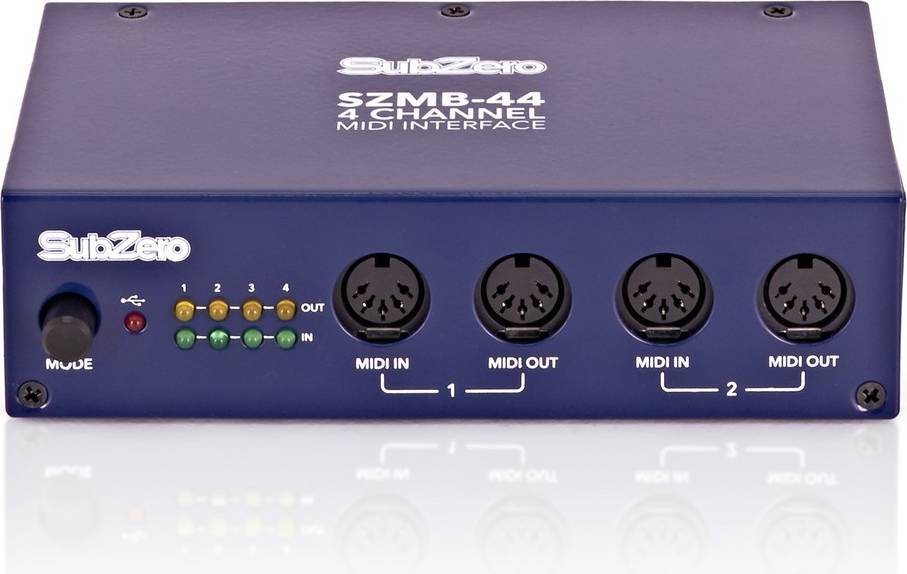 SubZero 4x4 MIDI Interface