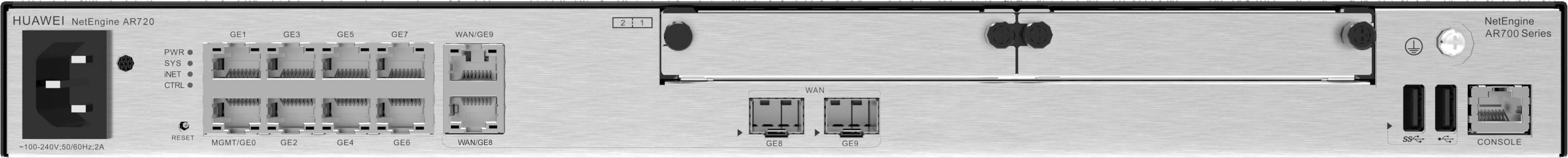 Huawei NetEngine AR720 Access Router - Grey