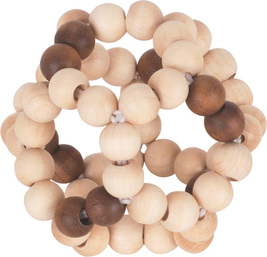 Goki Elastic Rattle With Half Rings