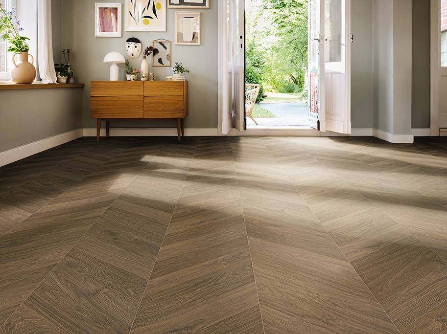 Laminat Chevron Eg Røget