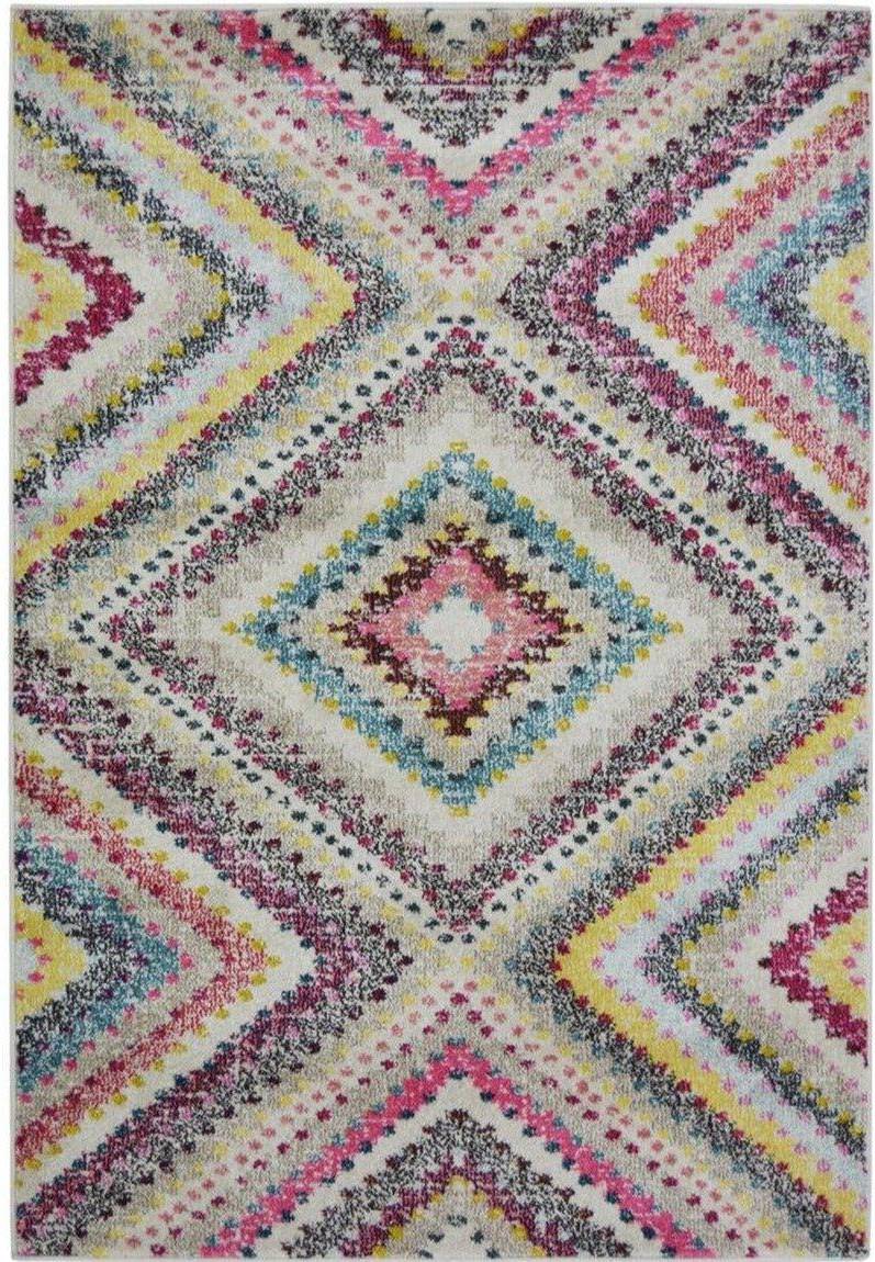 THE RUGS Villa Collection Diamond Multicolour