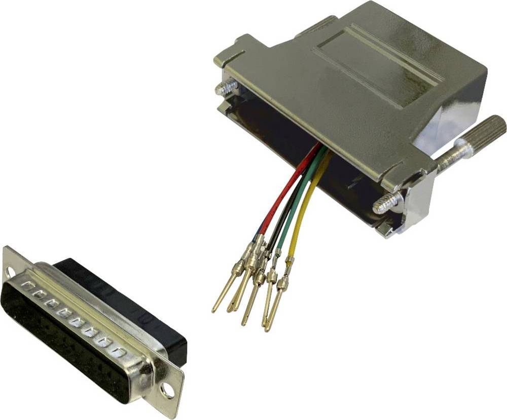 10121129 Adapter D-SUB Plug 25-Pin RJ12 Socket 1 pcs