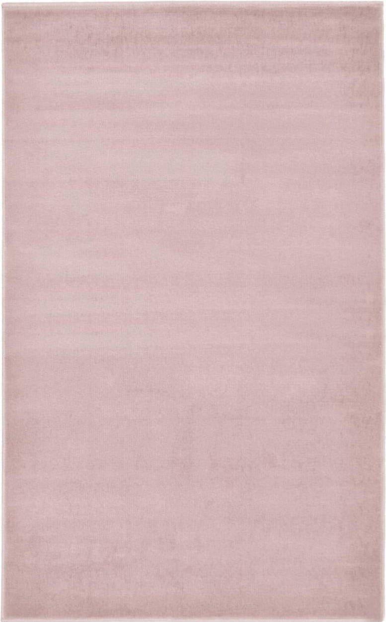 THE RUGS Maestro Collection Solid Pink