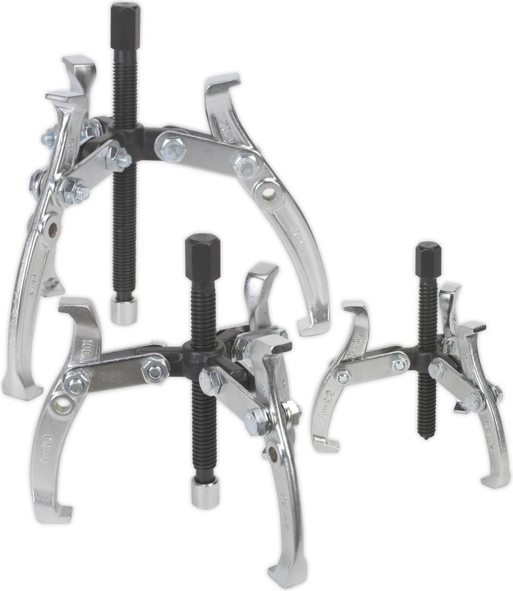 Sealey Reversible Puller Set 3pc Triple Leg