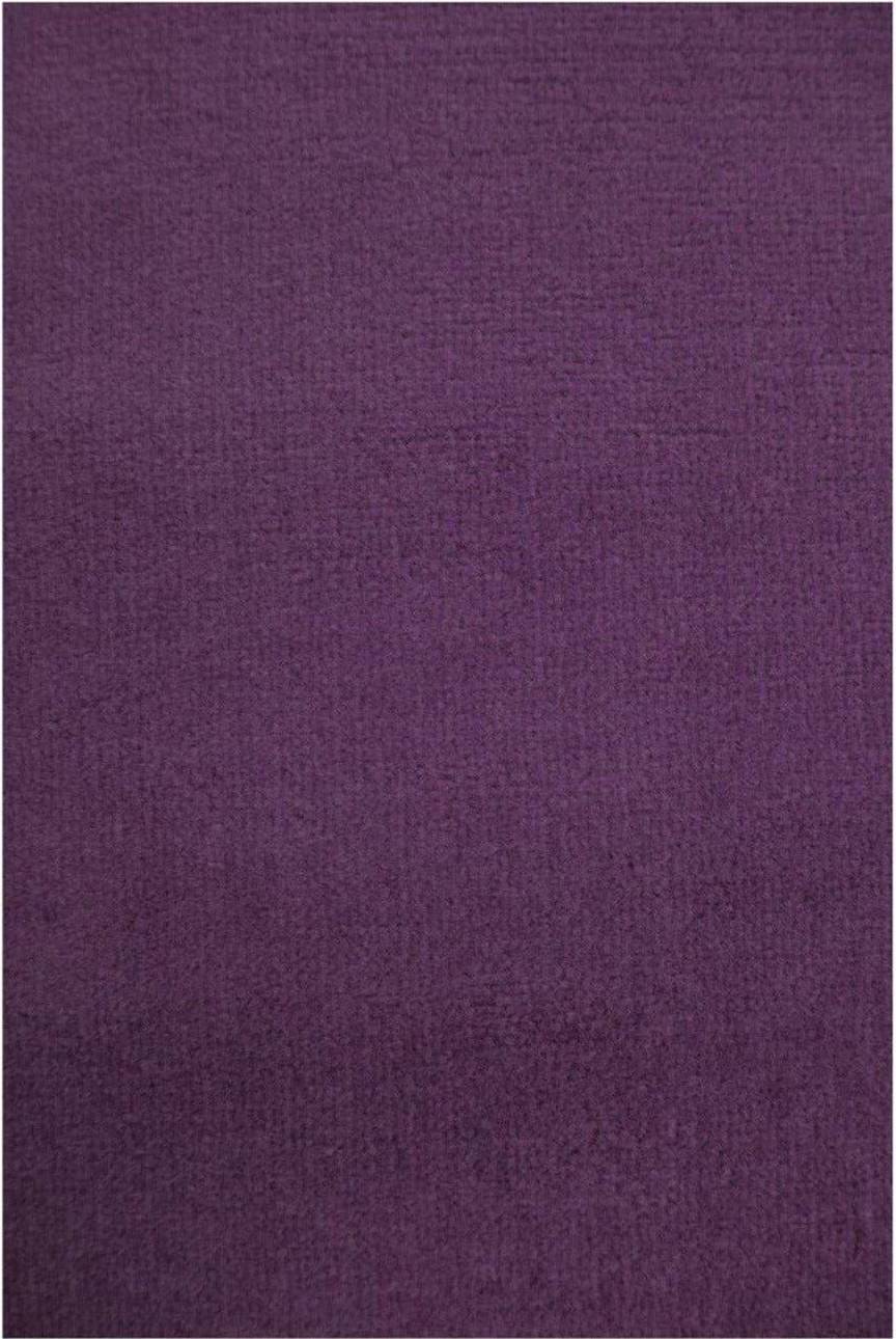 THE RUGS Maestro Collection Solid Purple