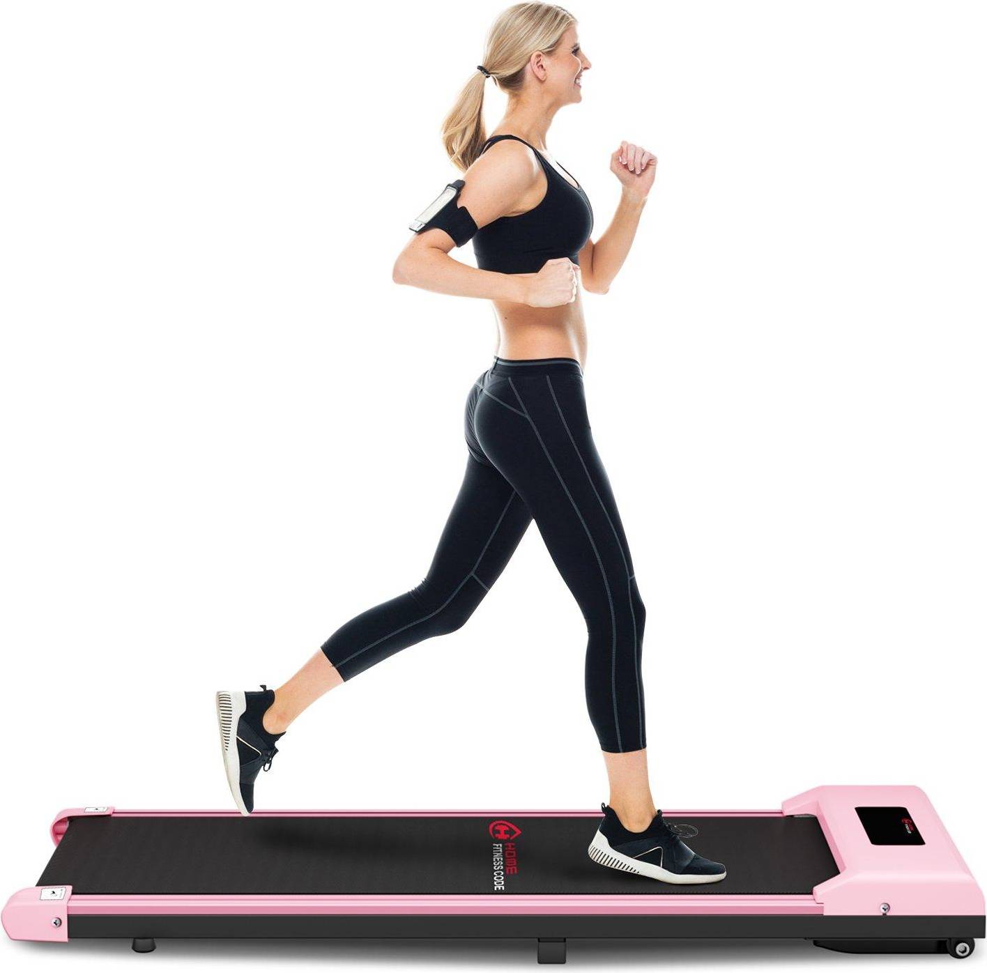 Under Desk Treadmill with Remote Control & LCD Display