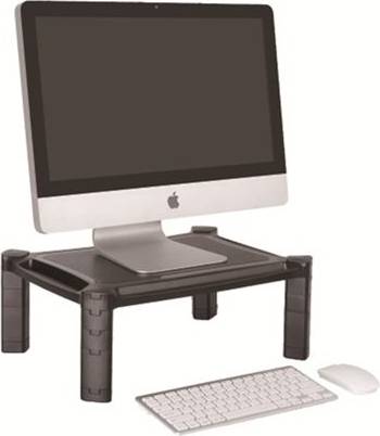 Height adjustable desk Audizio AMR10 Height Adjustable Desk Riser Monitor Stand