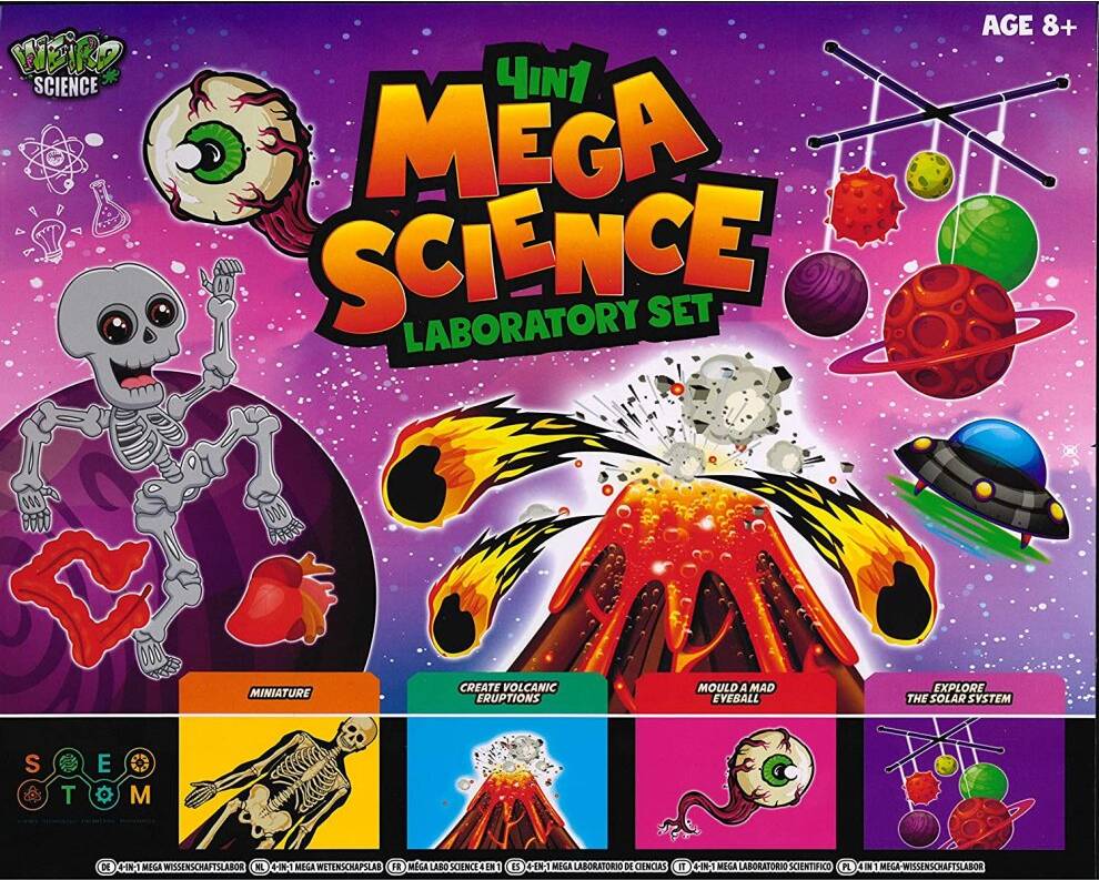 Grafix 4 In 1 Mega Science Lab