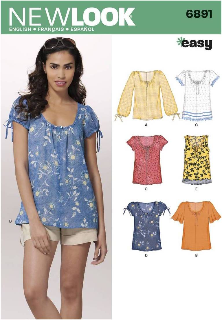 New Look Paper Sewing Pattern 6891