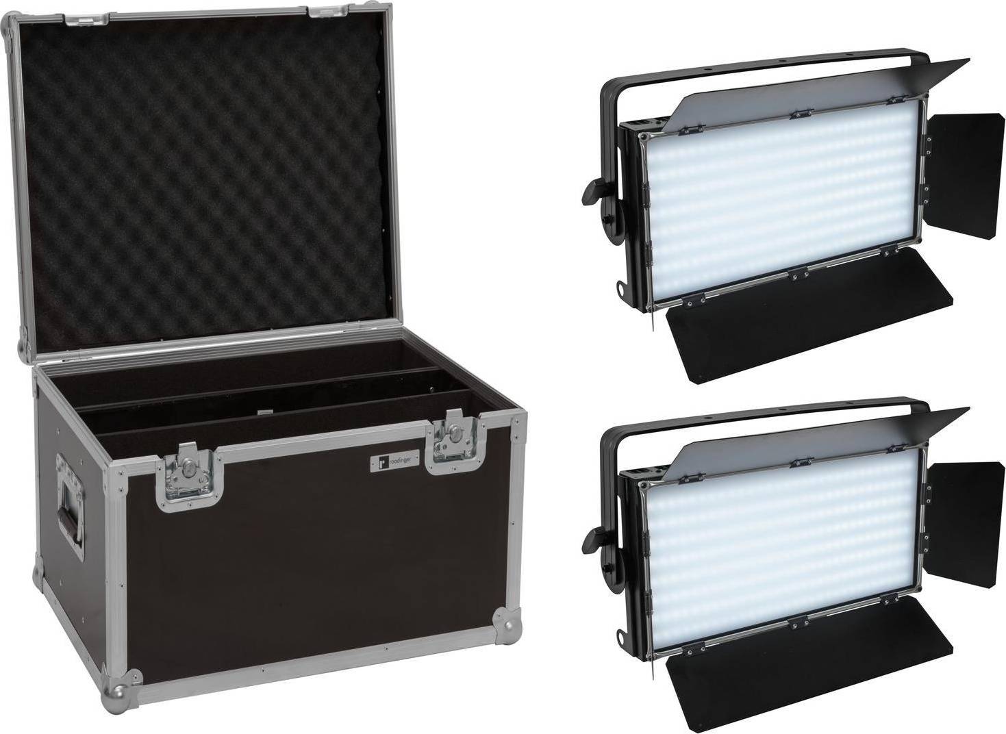 Eurolite Set 2x LED PLL-480 QCL Panel Case