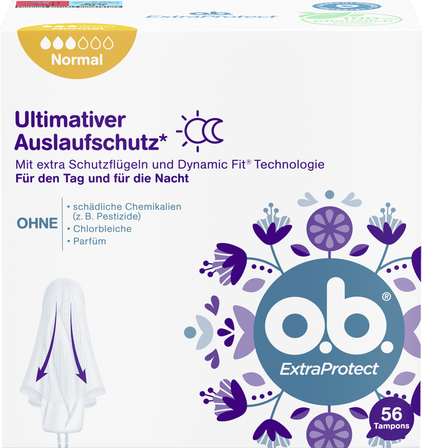 Tampons ExtraProtect Normal 56 St
