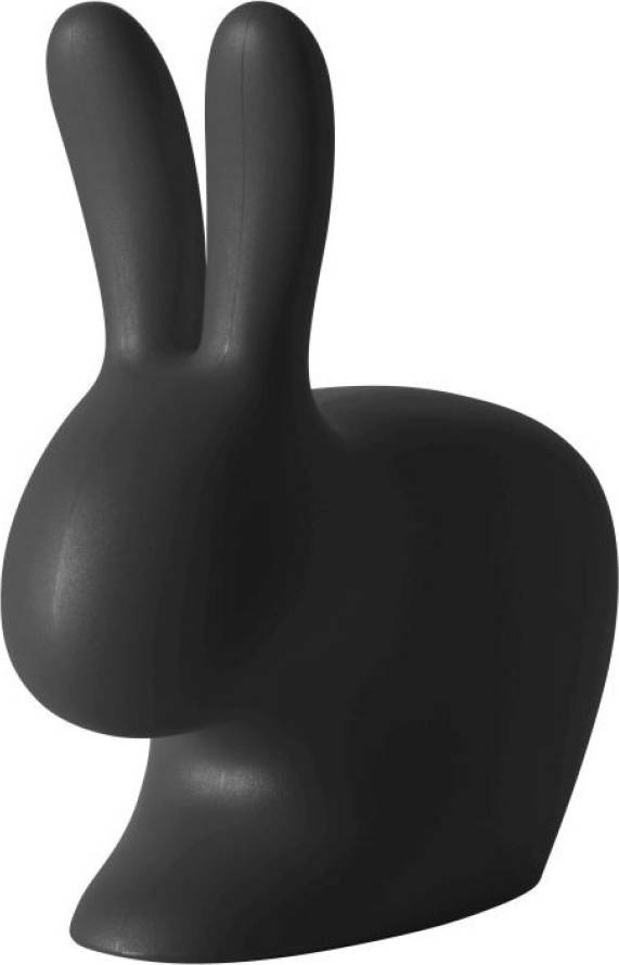 Qeeboo Rabbit Baby Chair - Black