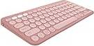 Logitech Pebble Keys 2 K380s Bluetooth-USB Rosa