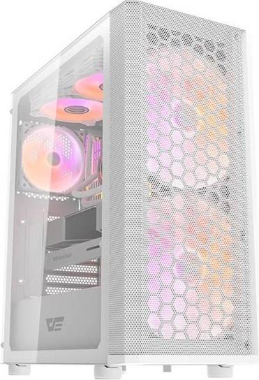 White pc case darkFlash Computer case DK360 white