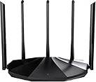 Tenda RX2 Pro AX1500 Router Wi-Fi 6 2.4GHz 5GHz 4 Porte 5x6dBi Antenne