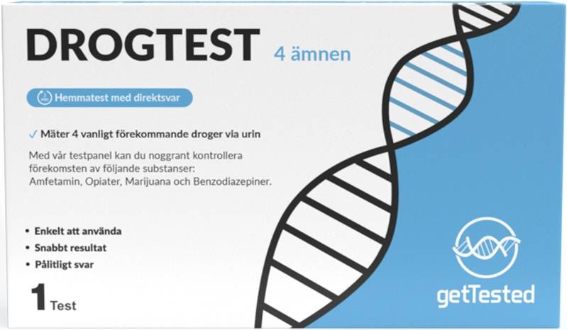 Get Tested Drogtest 4-combo
