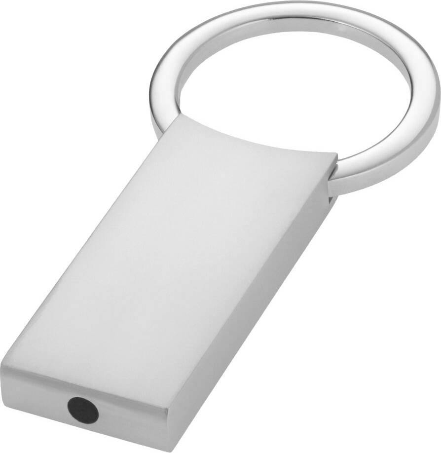 Bullet Omar Rectangular Key Chain - Grey