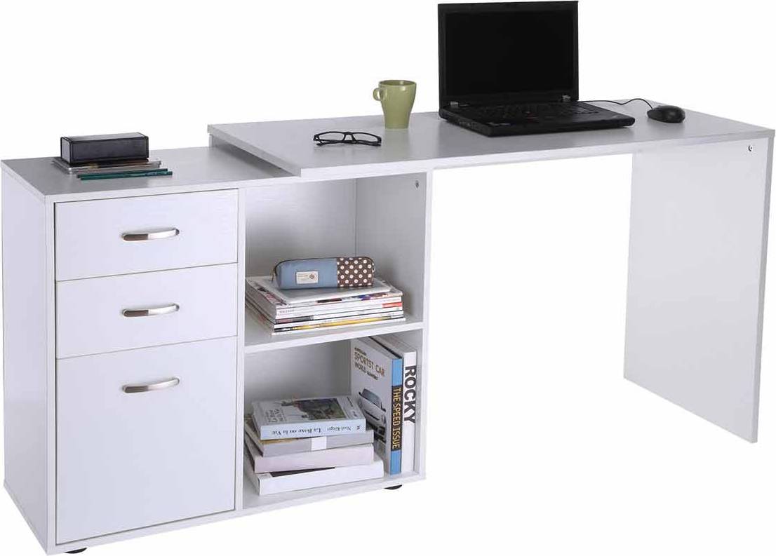 Homcom Zennor Compact L-Shaped Writing Desk