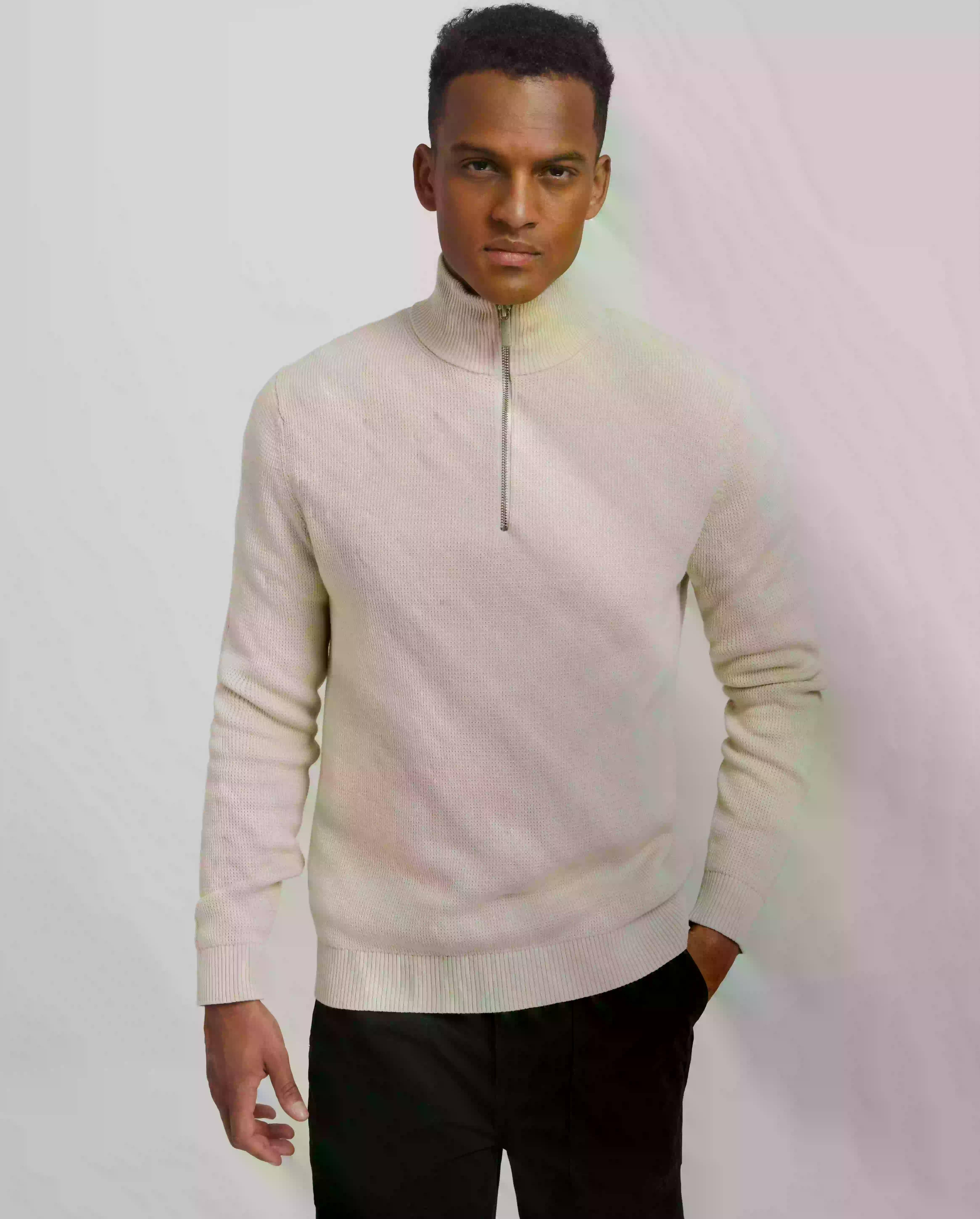 Dane Trui Met Rits - Beige
