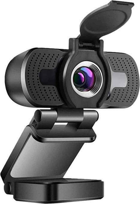 CHRONUS BOUTIQUE Computer Camera Arrival Mini web camera Free Driver Student Class Computer Camera Micro Inside Webcam 1080P WebcamBlack