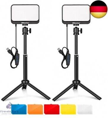 UBeesize 2-Pack LED Video Light Kit