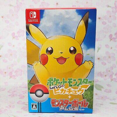 Pokemon go plus plus Nintendo Switch Pokemon Let's Go Pikachu Monster Ball Plus Set