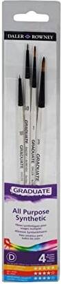 Daler Rowney Graduate Pensel Syntethic Detail Set