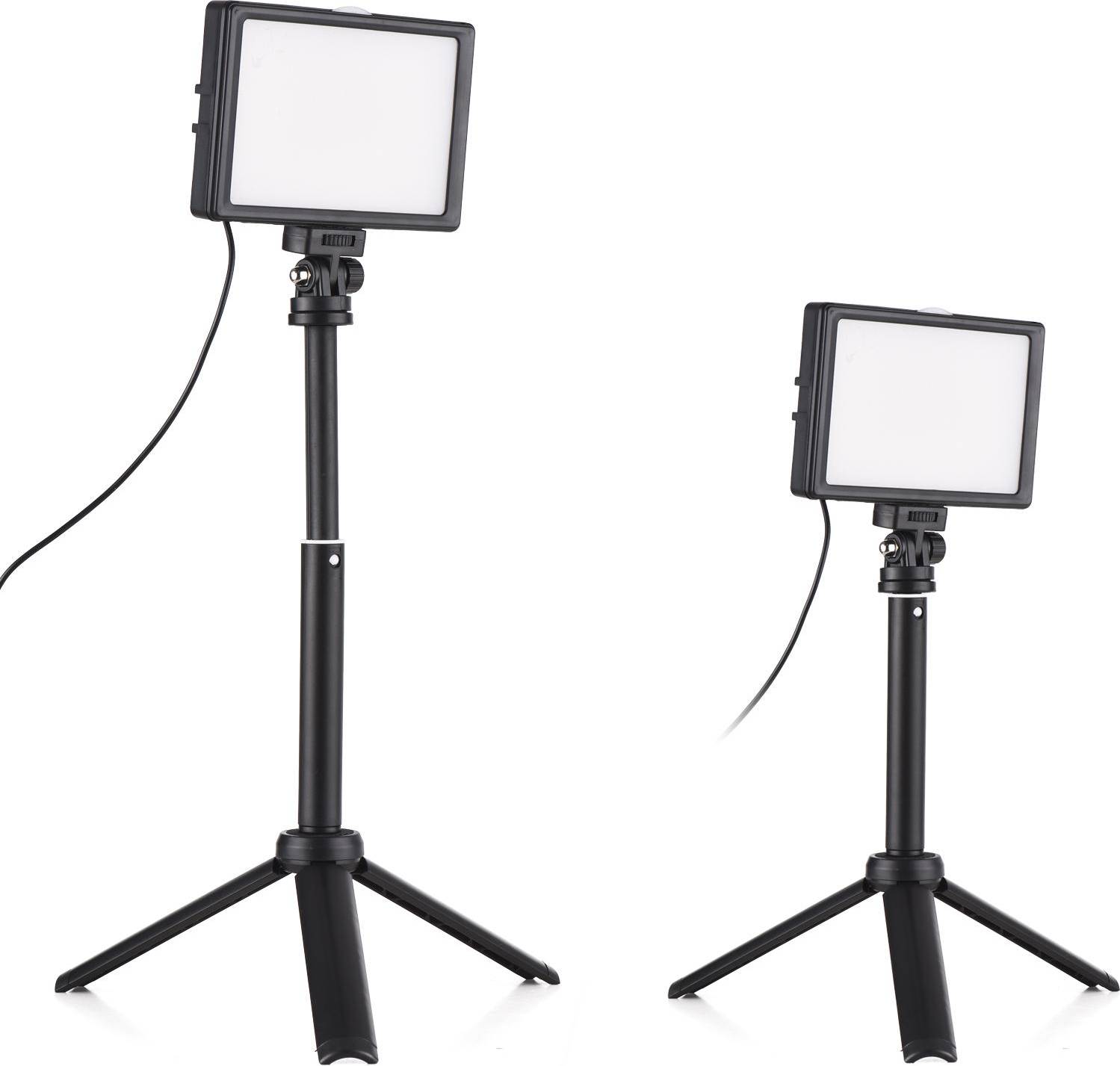 3 Packs 15W LED Video Light Set