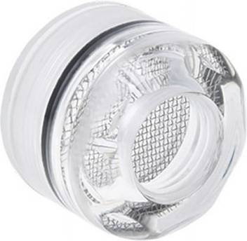 AlphaCool Eiszapfen Filter G1/4 Inner Thread Plexi