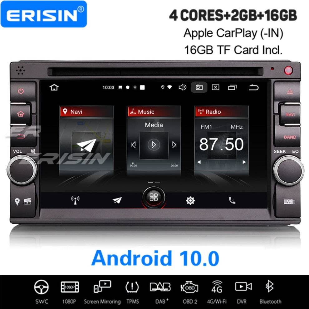 Android 10.0 Car Multimedia System Touch Screen Head Unit
