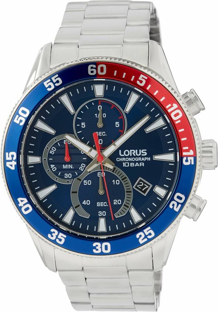 Lorus Rm325jx9 Silvrig
