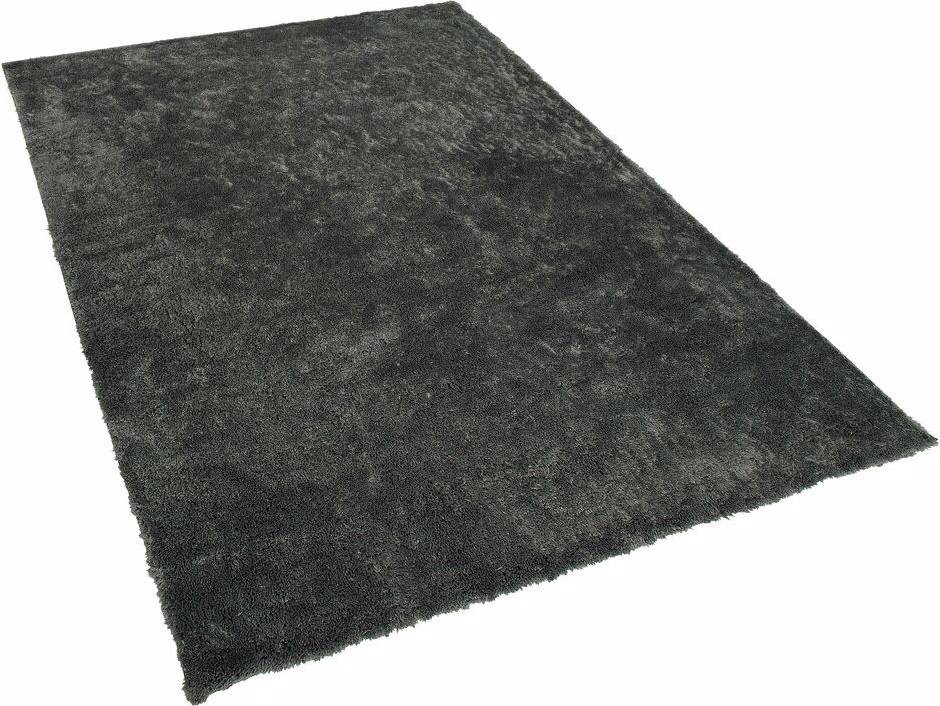 Beliani Shaggy Rug Grey
