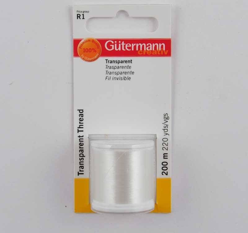Gutermann Transparent Thread Clear