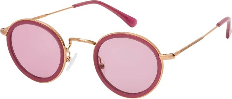 Bloom Runde Sonnenbrille Damen - Rosa