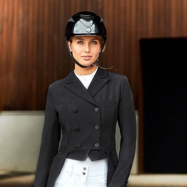 Onek Defender Ridehjelm Glossy Shimmer - Sort