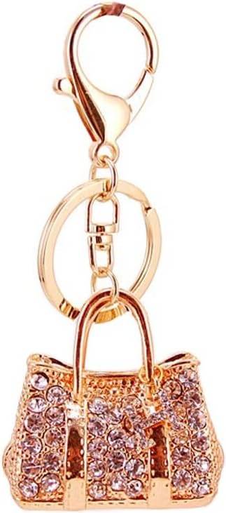 GOPatriot Memory Rhinestone Keychain Cute Handbag Decoration Car Key Decoration