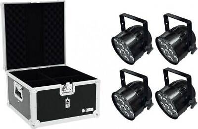 Eurolite Set 4x LED PAR-56 QCL Short SW EPS Case