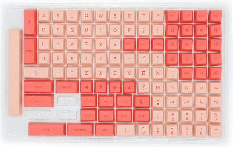 Greenzech 109 Keys Color Matching Keycap Profile Sublimation Keycaps