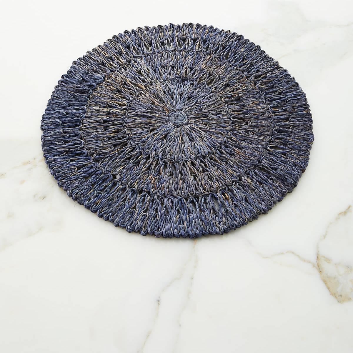 Juliska Straw Loop Delft Place Mat Blue