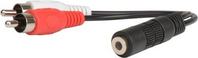 Prokord Lyd Adapter Mini-phone Stereo Rca Han