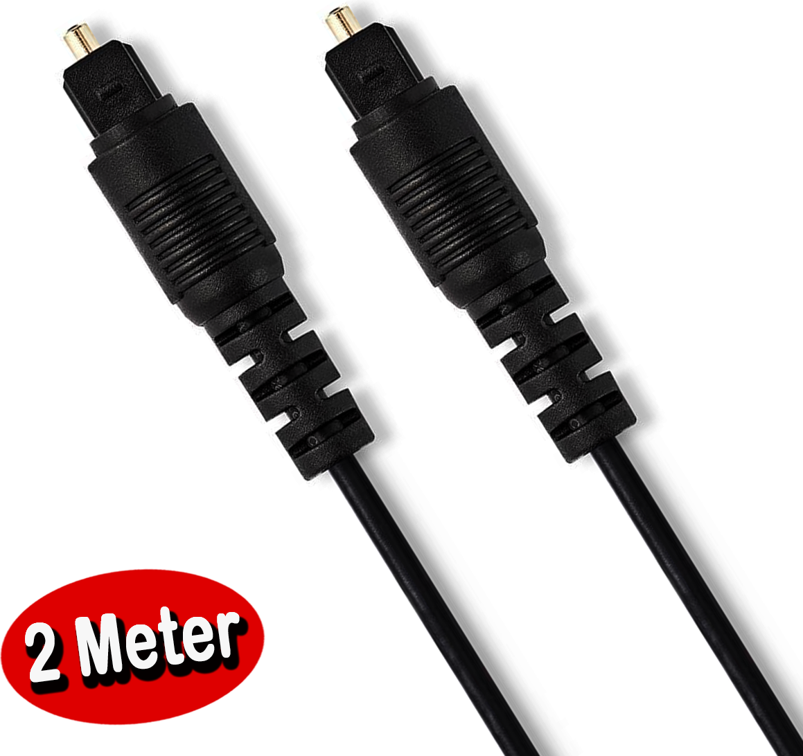 Nedis Ex-Pro Optical Audio Cable 2.00 m Round PVC