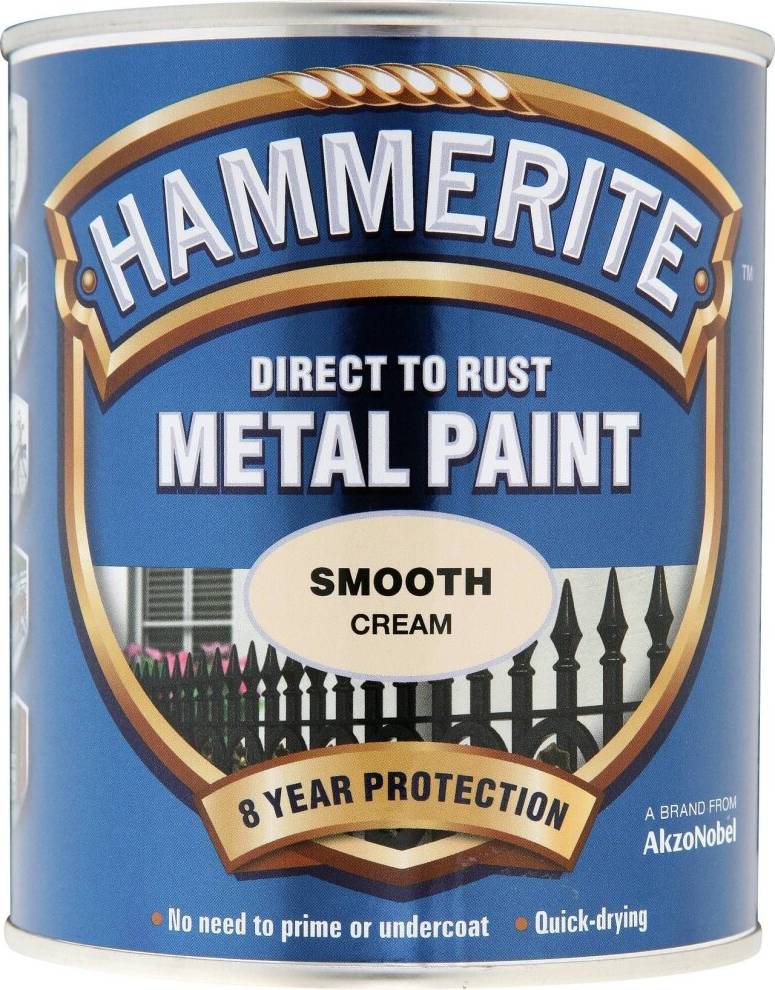 Hammerite Direct to Rust Smooth Finish Sky Reflection