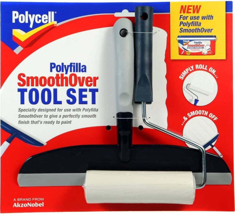 Polycell Smoothover Toolset Filler Tool