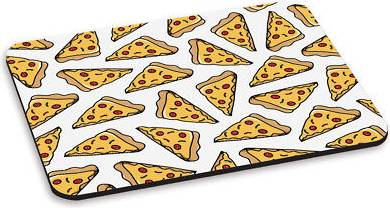 Gift Base Pizza Pattern PC Computer Mouse Mat Pad