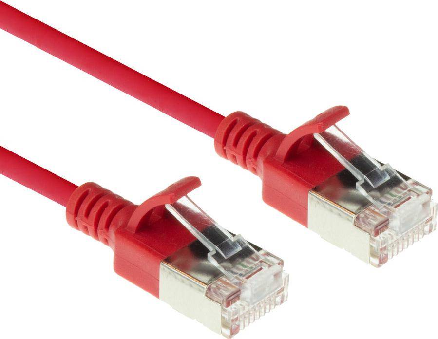 ACT Cat6a U/FTP RJ45 - RJ45 M-M 0.2m