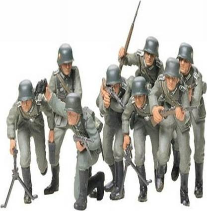 Tamiya Models German Infantry Assault Troops Model Kit